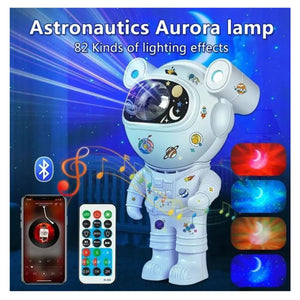 Astronauta Proyector Nebulosas Bluetooth
